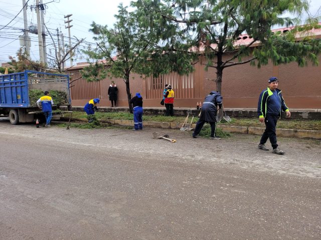 EL CODISEC DE CHILCA REALIZA ACCIONES DE RECUPERACIÓN DE ÁREAS VERDES
