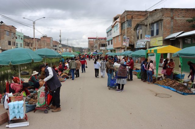 USUARIOS PUEDEN REALIZAR COMPRA JUSTA EN LA FERIA DE LOS MIERCOLES DE CHILCA