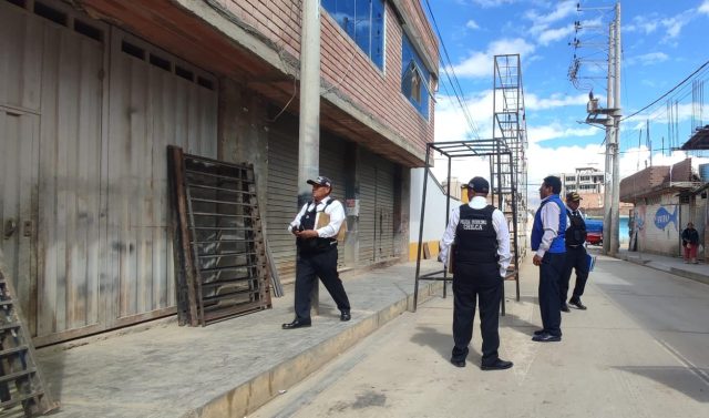 MDCH REALIZA FISCALIZACIÓN POR OCUPACIÓN ILEGAL DE VÍAS PÚBLICAS