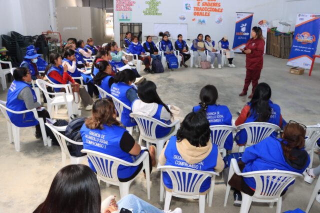 CONVOCAN A VECINAS PARA ACTORAS SOCIALES EN CHILCA