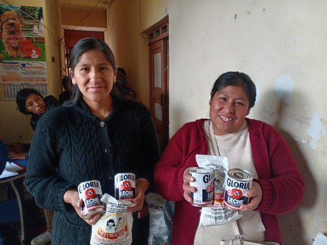 CAMIONCITO REPARTIDOR ENTREGA POR ADELANTADO ALIMENTOS DEL PVL