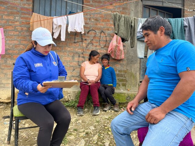 EMPADRONAMIENTO CASA POR CASA PARA ORDENAMIENTO TOTAL EN CHILCA