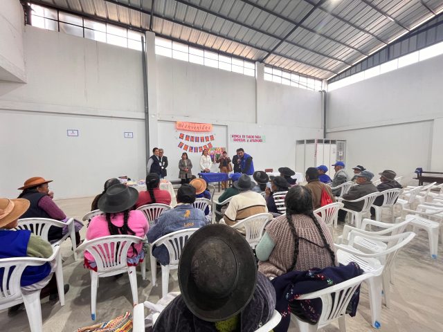 INICIAN CLASES DE ALFABETIZACIÓN PARA ADULTOS MAYORES DE CHILCA