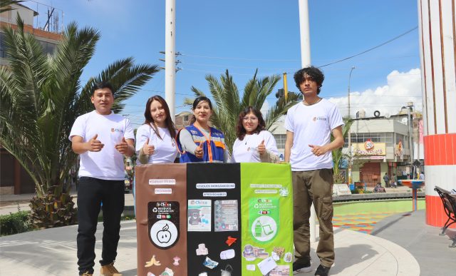 CON TRES TACHOS VECINOS DE CHILCA RECICLARÁN MEJOR SUS RESIDUOS SÓLIDOS