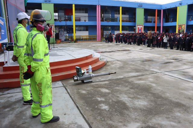 PRIORIZAN SALUD ESCOLAR EN CHILCA
