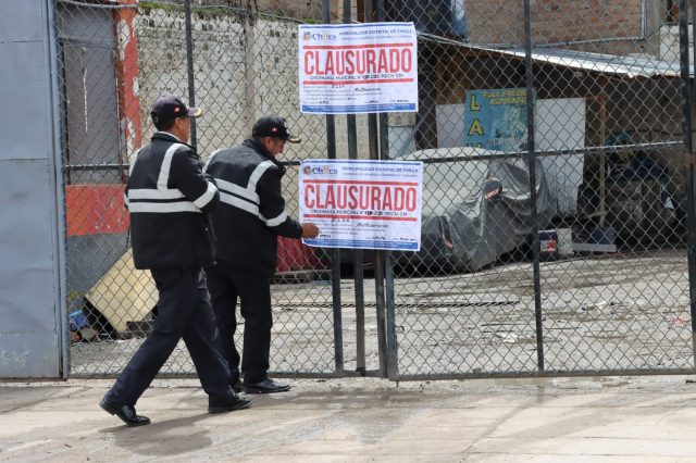 DETECTAN LICENCIA FALSA EN CHILCA Y ESTABLECIMIENTO FUE CLAUSURADO
