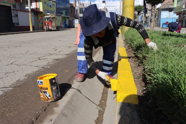 INTENSIFICAN MANTENIMIENTO DE BERMAS Y JARDINES POR ANIVERSARIO DE CHILCA