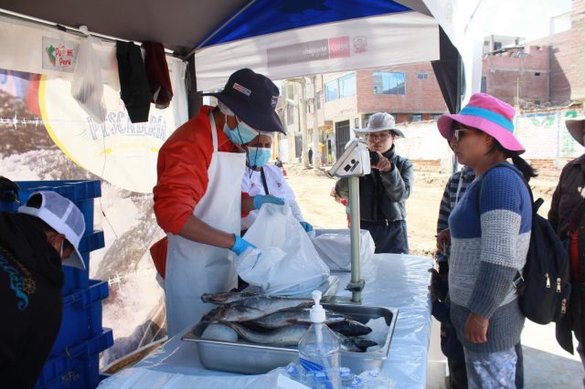 EXITOSA VENTA DE BONITO A PRECIO SOCIAL BENEFICIÓ A FAMILIAS DE CHILCA